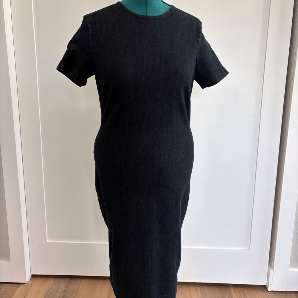 Prairie Underground Classic Blue Jean Midi Dress